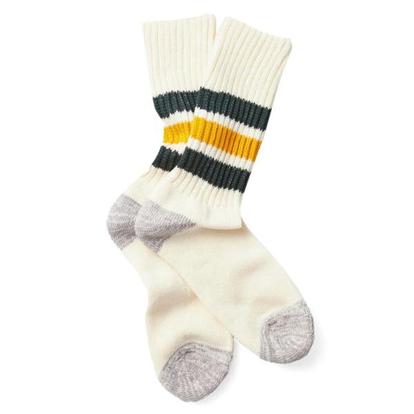 ROTOTO Coarse Ribbed Old School Crew Socks