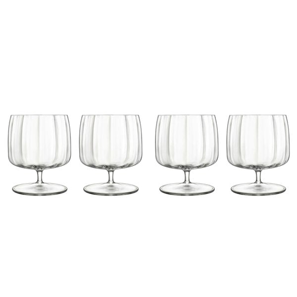 Luigi Bormioli Jazz Rum Cocktail Glasses, 465ml x 4