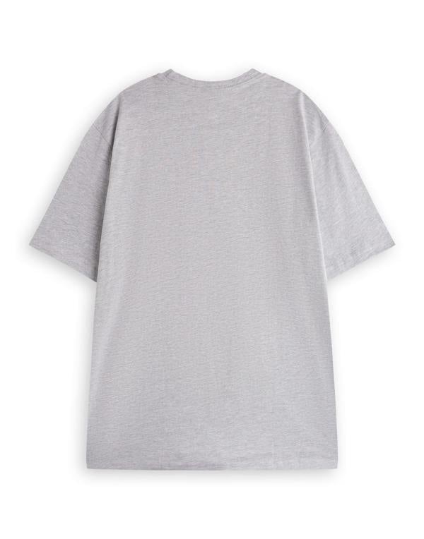 Wallace And Gromit Mens Grey Character Short Sleeve Long Leg Pyjama Set