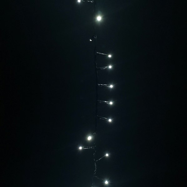 Samuel Alexander 750 LED 18.7m Indoor Outdoor Christmas Multi Function Mains Operated String Lights with Timer in Cool White
