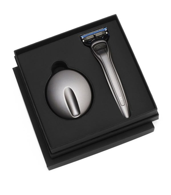 Bolin Webb X1 Matte Graphite Razor and Stand Gift Set - Gillette Fusion 5 Razor