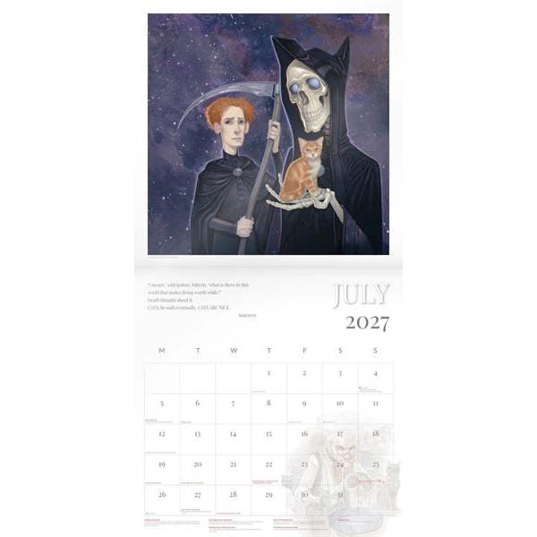 Terry Pratchett's Discworld Calendar 2027, Wall Calendars, Month To View, History & Literature, Gift