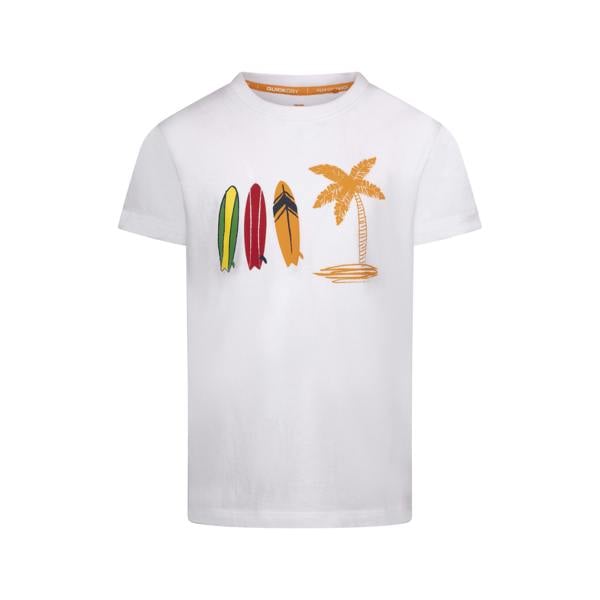 Trespass Boys Alltown T-Shirt - White - 
