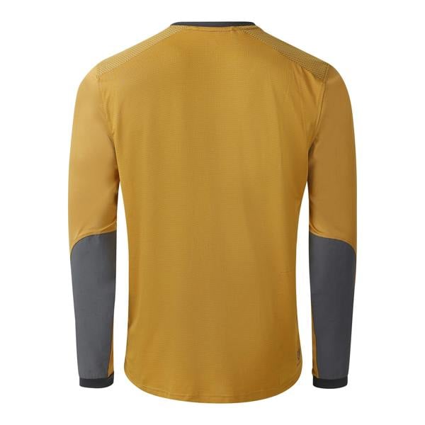 Dare 2B Mens Trackstand Ace Long-Sleeved T-Shirt - Wood Brown - 