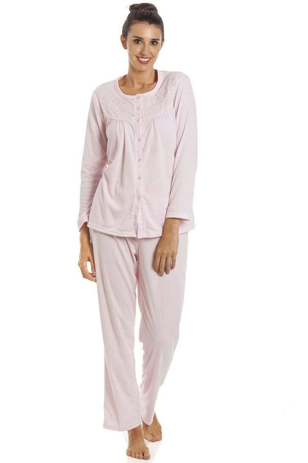 Womens Classic Various Colour Long Sleeve Full Length Pyjama Sets
