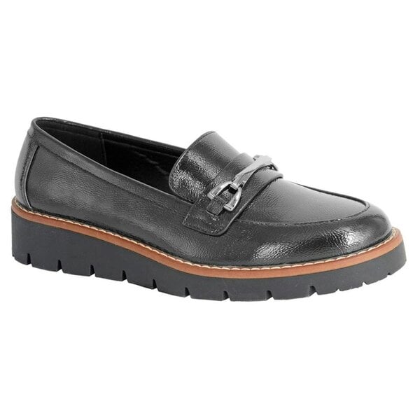 Cipriata Womens/Ladies Miranda Saddle Trim Court Shoes - Black