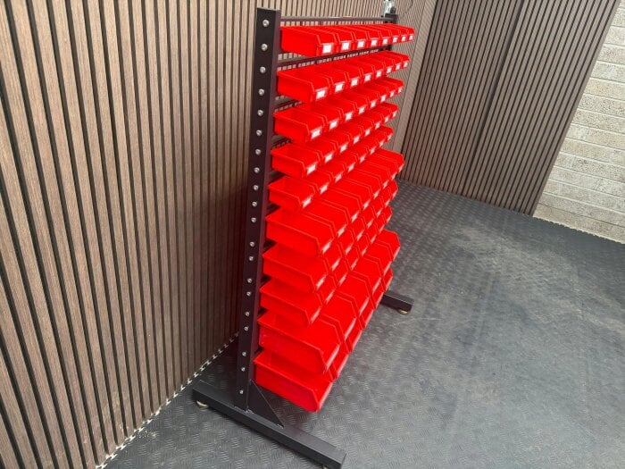 Rock Machinery Rock RT-050 Workshop consumables rack with boxes