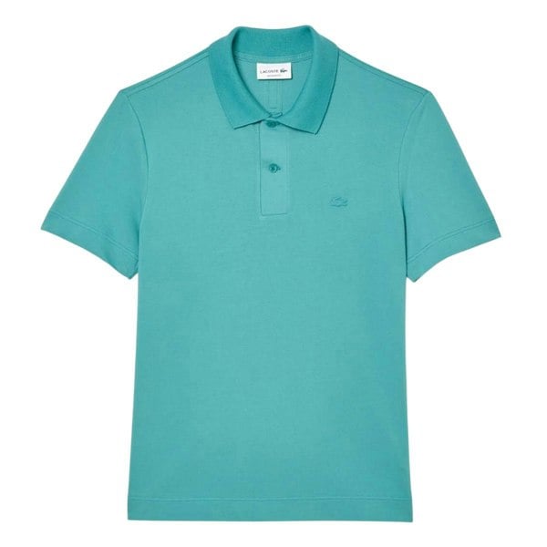 Lacoste Mens Movement Pique Regular Polo Shirt - Green