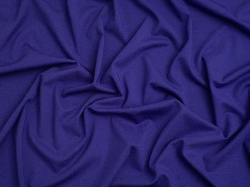 Minerva Core Range Viscose Interlock Jersey Stretch Knit Fabric - Plain Design Dressmaking Fabric, 152 cm / 60" Wide - per metre