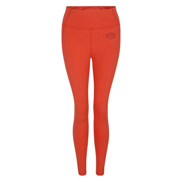 Umbro Womens/Ladies Pro Training 7/8 Leggings - Hot Coral - 