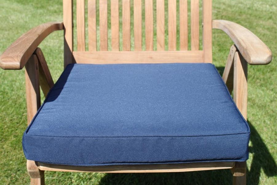 Seat Pad for Large Garden Chair - Available in 6 colours