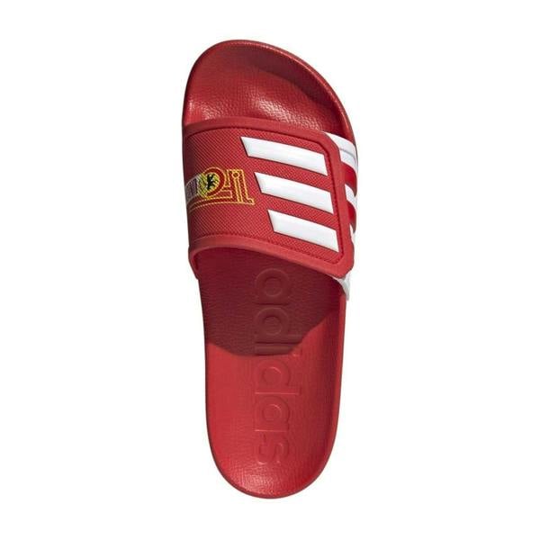 Adidas Unisex Adult Adilette Slides - Vivid Red/White - 