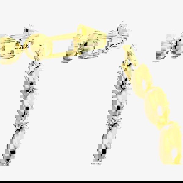 Swarovski Angelic Clear Crystal Pave Gold Tone Bracelet 5505469