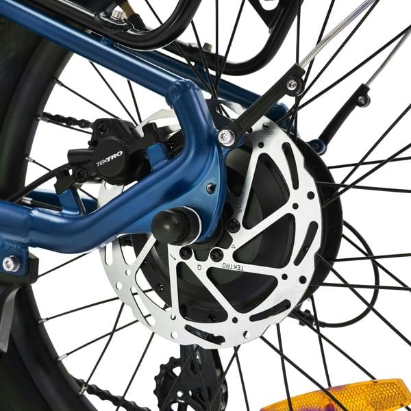 Hygge Bikes Virum Step 2026 - Folding Ultra-Light E-Bike 36V 10Ah - Sapphire Blue