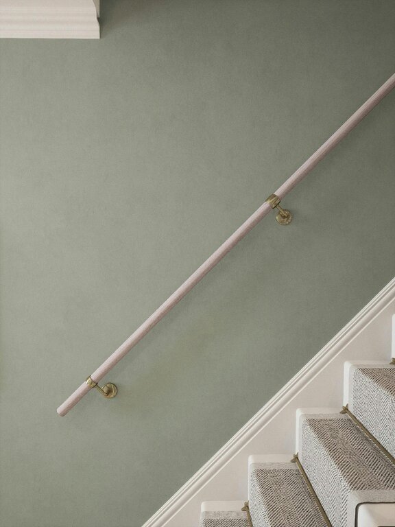 Handrails Direct Wappenbury Grey Straight Flight Handrail