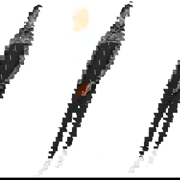 Crosshatch Mens Branton Jogging Bottoms - Black - 