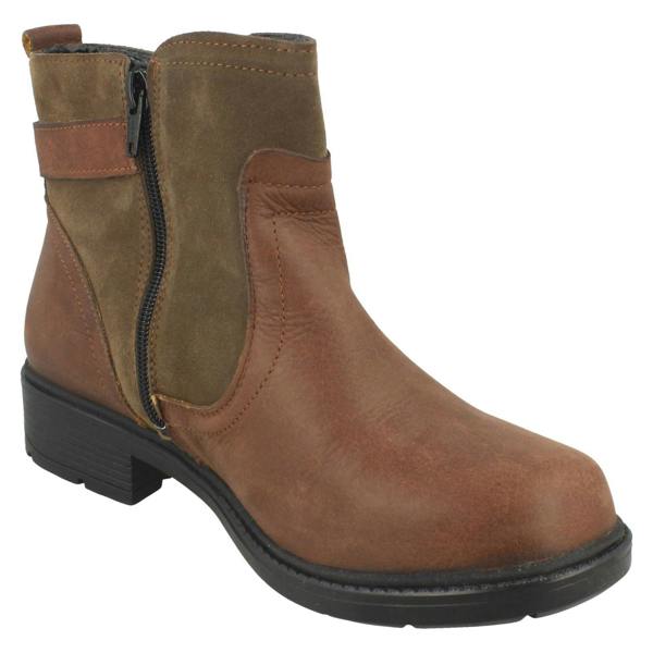 DB Shoes Ladies EasyB Ankle Boots Bernay 78480A