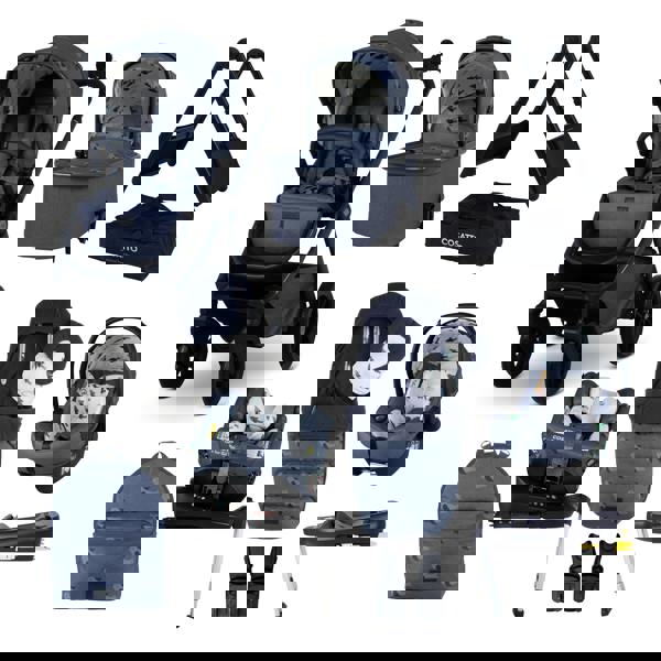 Cosatto Giggle 4 Special Edition All Stage Home and Travel Bundle Skylark