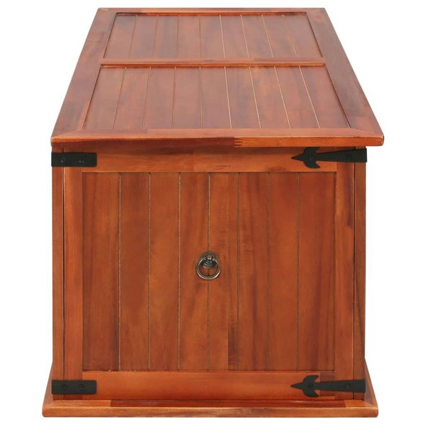 Berkfield Storage Chest 79x34x32 cm Solid Acacia Wood