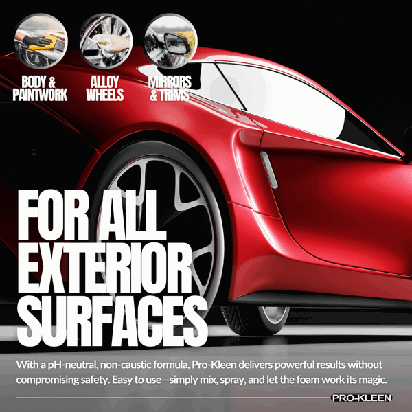 ProKleen 5L of Pro-Kleen Cherry Snow Foam with Wax Super Thick & Non-Caustic Foam