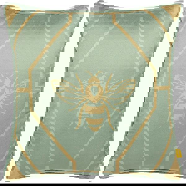 Furn Bee Deco Geometric Cushion Cover - Eau De Nil