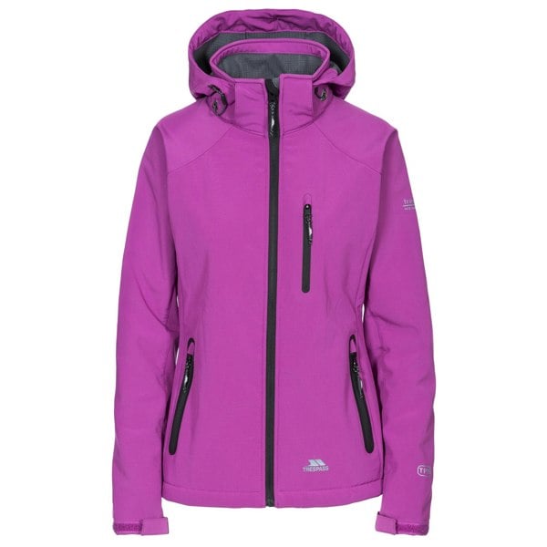 Trespass Women's Bela II Waterproof Soft Shell Jacket - Purple Orchid