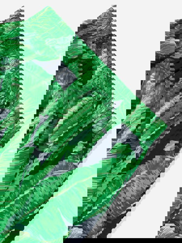 Dolce & Gabbana Kids Dolce & Gabbana Boys Banana Leaf Bermuda Shorts in Green