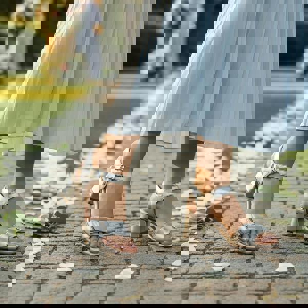 Remonte Remonte D1K54 Womens Ankle Strap Sandals Pale Gold