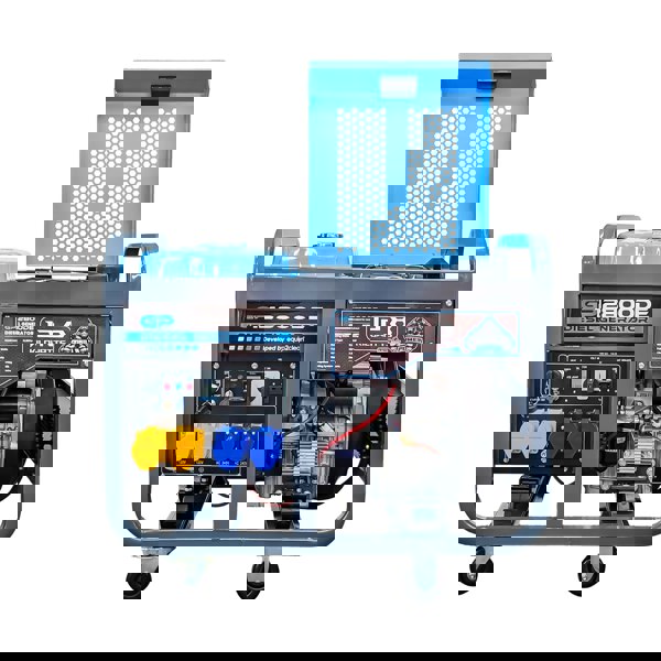 Equip2clean Gorilla Power 12800W Diesel Generator with Key Start - GP12800DE – High-Performance & Heavy-Duty Power