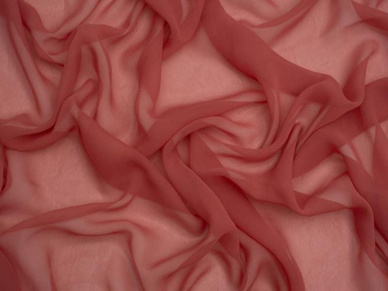Minerva Core Range Minerva Light Sheer Chiffon Fabric - Plain Design Dressmaking Fabric, 110 cm / 44" Wide - per metre