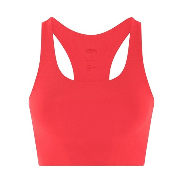 Girlfriend Collective Womens/Ladies Paloma Racerback Bra - Geranium