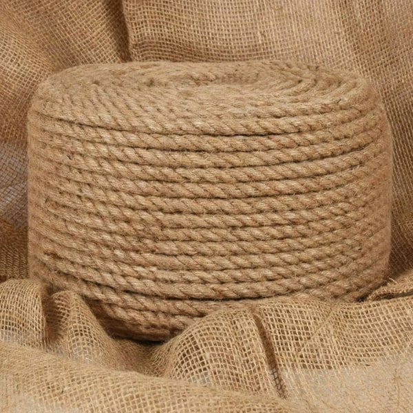 Berkfield Jute Rope 50 m Long 14 mm Thick