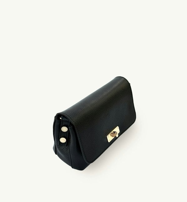 Apatchy London The Maisie Leather Bag - Black