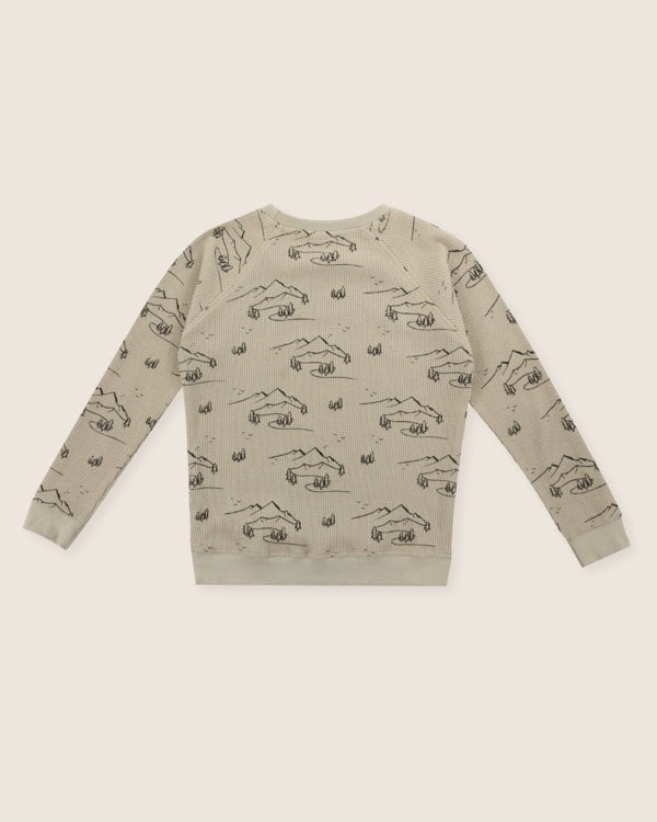 organic cotton Stone Wilderness Print Sweatshirt - image 6