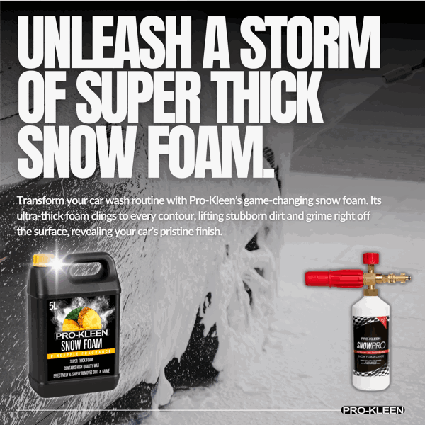 ProKleen Pro-Kleen Snow Foam- pH Neutral, Super Thick and Non-Caustic. 15L Pineapple Fragrance