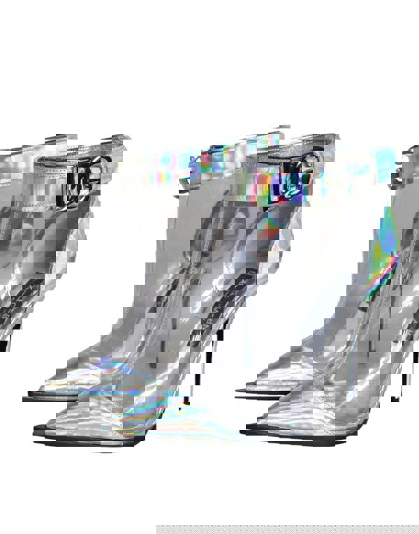 Holographic PVC Ankle Boots DGAnkle Boots