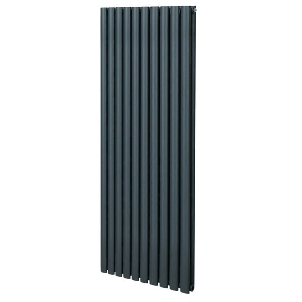 Monstershop Oval Column Radiator – 1600mm x 600mm – Anthracite Grey