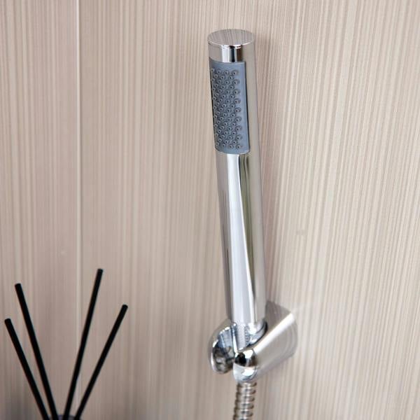 Flode Roxen | Bath Shower Mixer Tap | Including Handset and Holder | Chrome