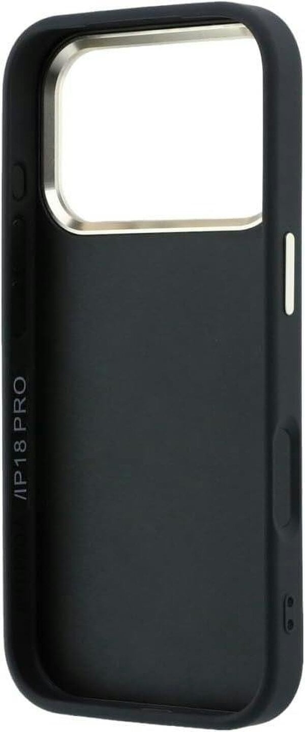 Guess 4G & Big Resin Logo Case for iPhone 17/18 Pro Max 6.9" Black - GUHCP18X6P4SRMLK