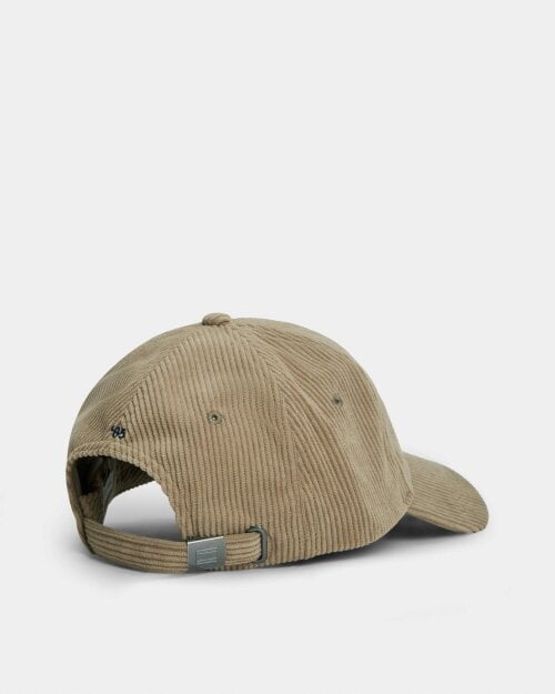 Tommy Hilfiger TH Flag Cord Mens 6 Panel Cap - Rustic Taupe