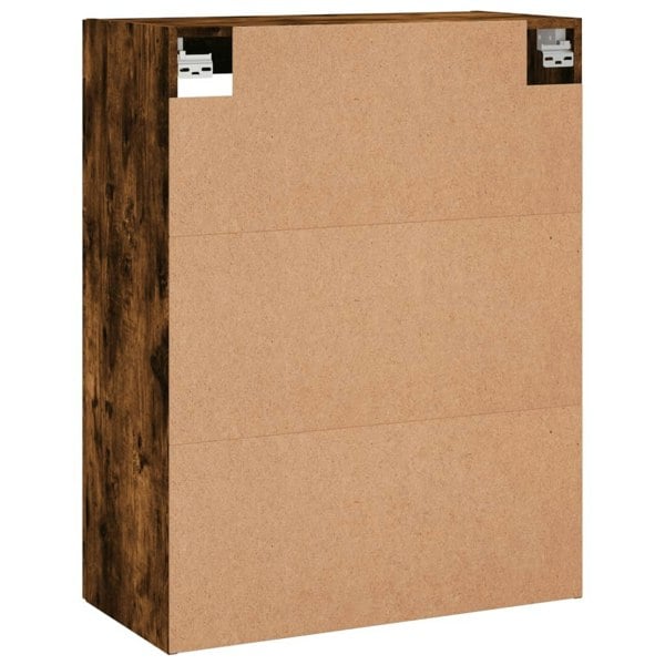 Berkfield Wall Mounted Cabinet Smoked Oak 69.5x34x90 cm