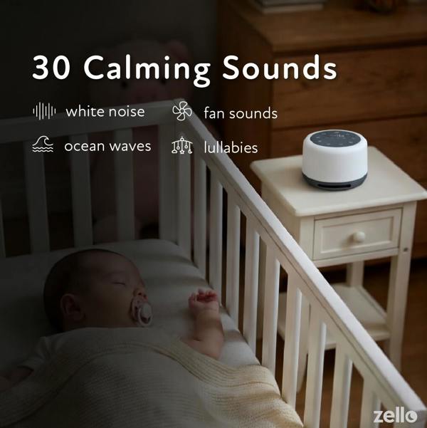 Zello Original White Noise Machine & Night Light