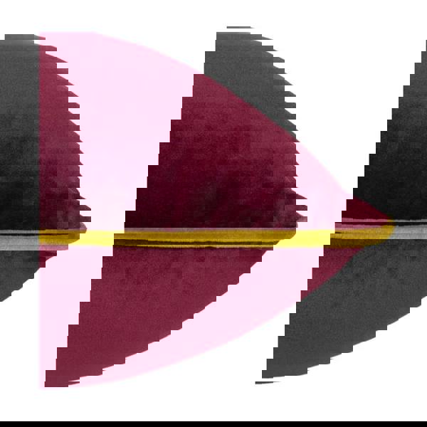 Furn Meridian Velvet Cushion Cover - Maroon/Moss - 