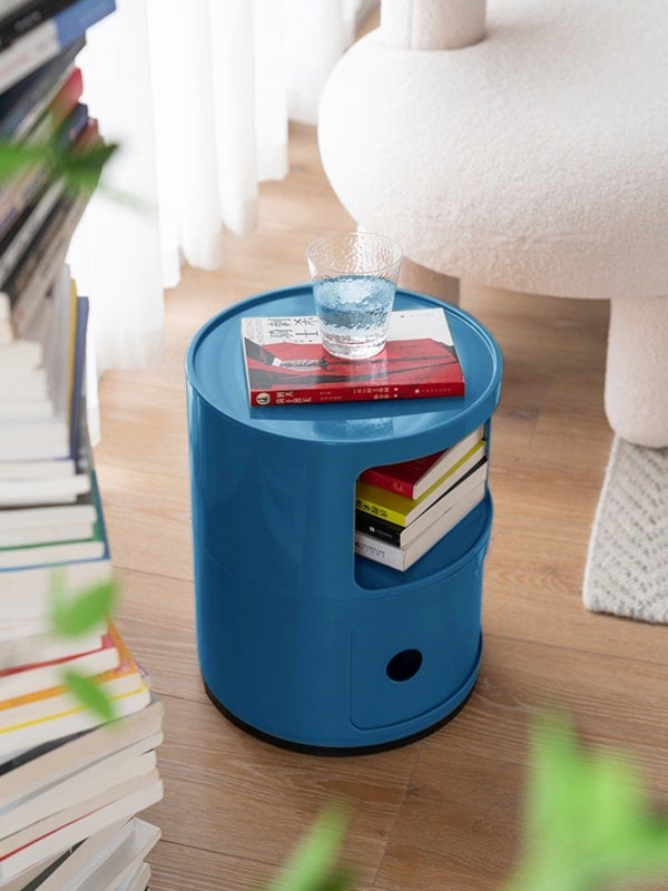 Living and Home Multi-Tiered Plastic Storage Drawer Unit