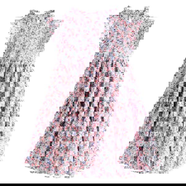 Cath Kidston Girls Jersey Tiered Dress - Green - 