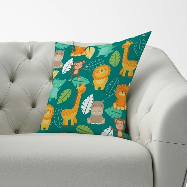 Warren Reed Jungle Animals Cushions