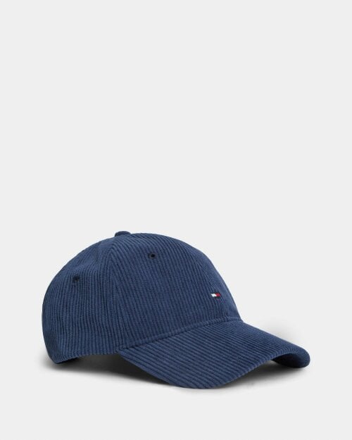 Tommy Hilfiger TH Flag Cord Mens 6 Panel Cap - Preppy Navy