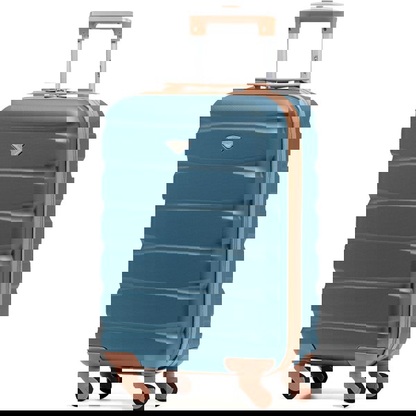 Flight Knight 55x35x20cm Cabin Carry Bag Hard Shell Suitcase 100+ Airline Approved