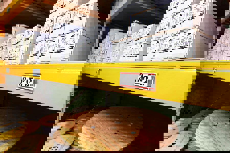 Durable Self Adhesive Ticket Label Holder Document Pocket | 10 Pack | 100 x 38mm