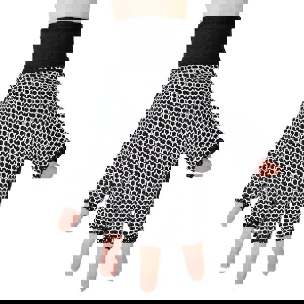 BYTE XR LEFT HAND KNUCKLE GLOVE BLACK ORANGE